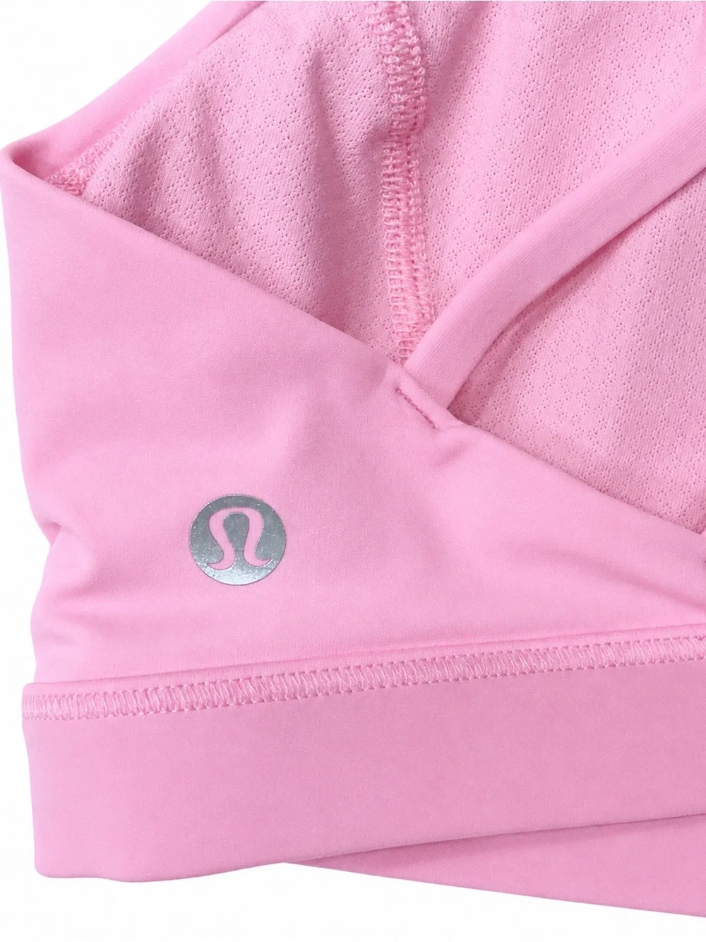 Lululemon Pink Strappy Back Sports Bra – Size 6